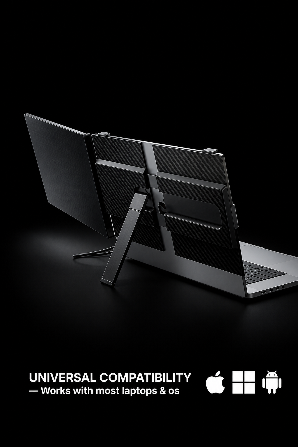 Moniteur portable NEXORA Simple Écran avec sac de transport inclus
